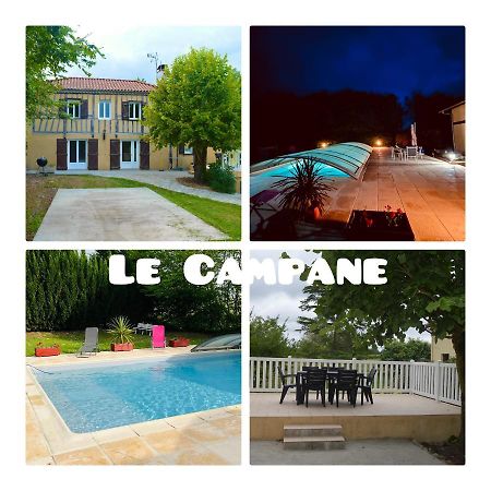 Gite Le Campane - Piscine Partagee Borne Recharge Vehicule 22Kwh Laujuzan Exterior foto